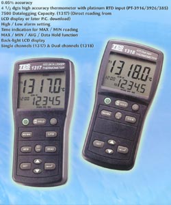 白金電阻溫度表TES-1318